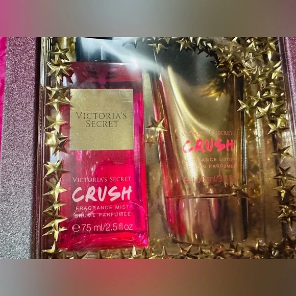 Victoria's Secret Crush Perfume and Lotion Set - Pink and Gold - Picture 7 of 7